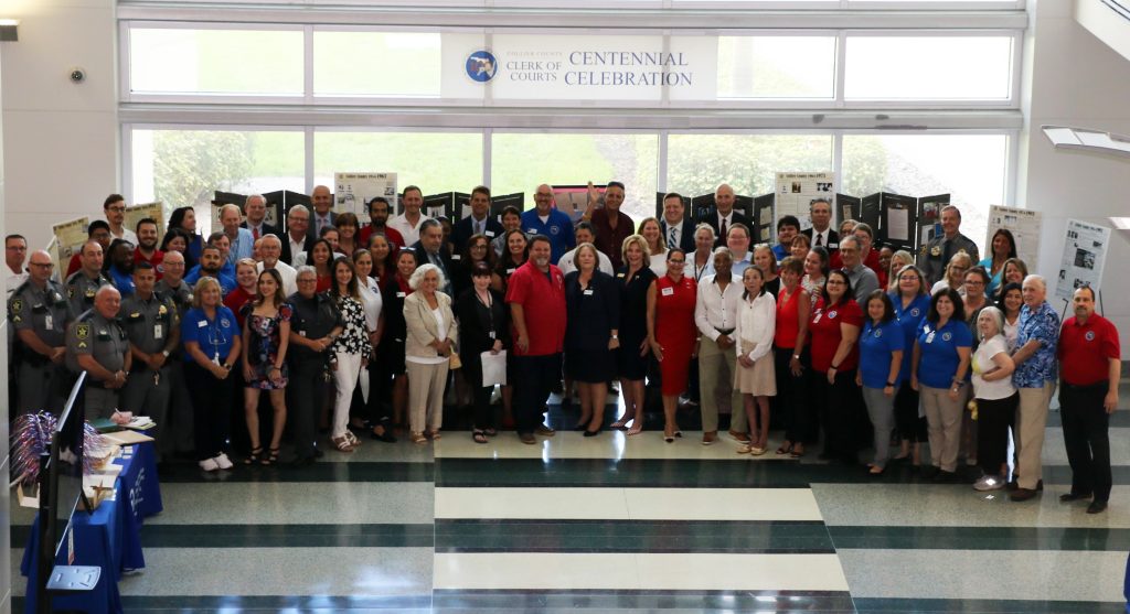 Collier County Clerk’s Office Celebrates 100 Years of Service with the Centennial Reception