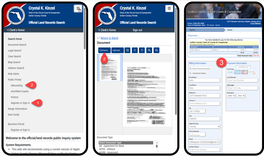 Mobile E-Recording