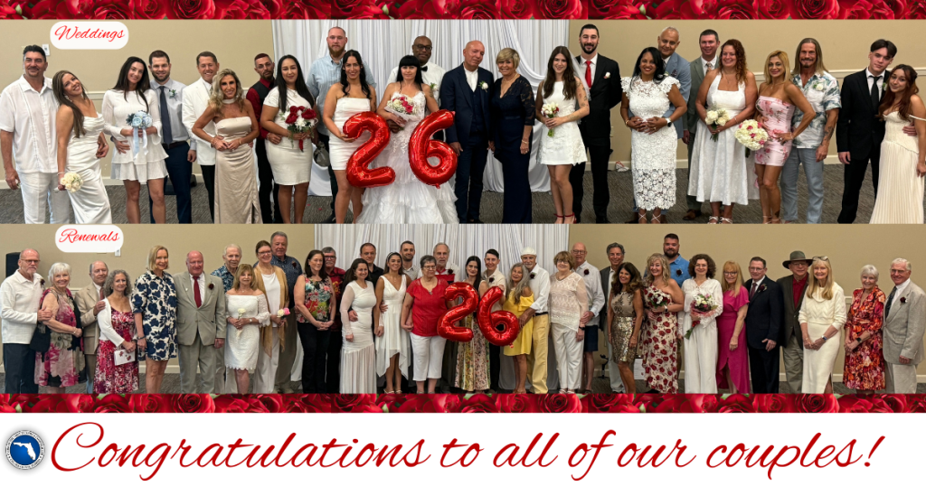 Clerk’s 6th Annual Valentine’s Day Ceremony Highlights