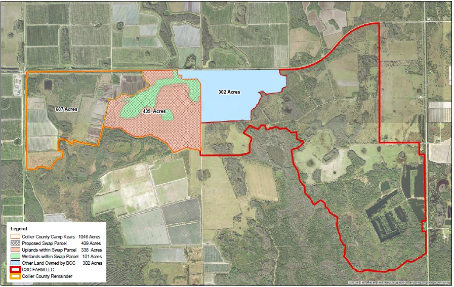 Barron Collier Companies’ Property Exchange Proposal at County-owned Camp Keais